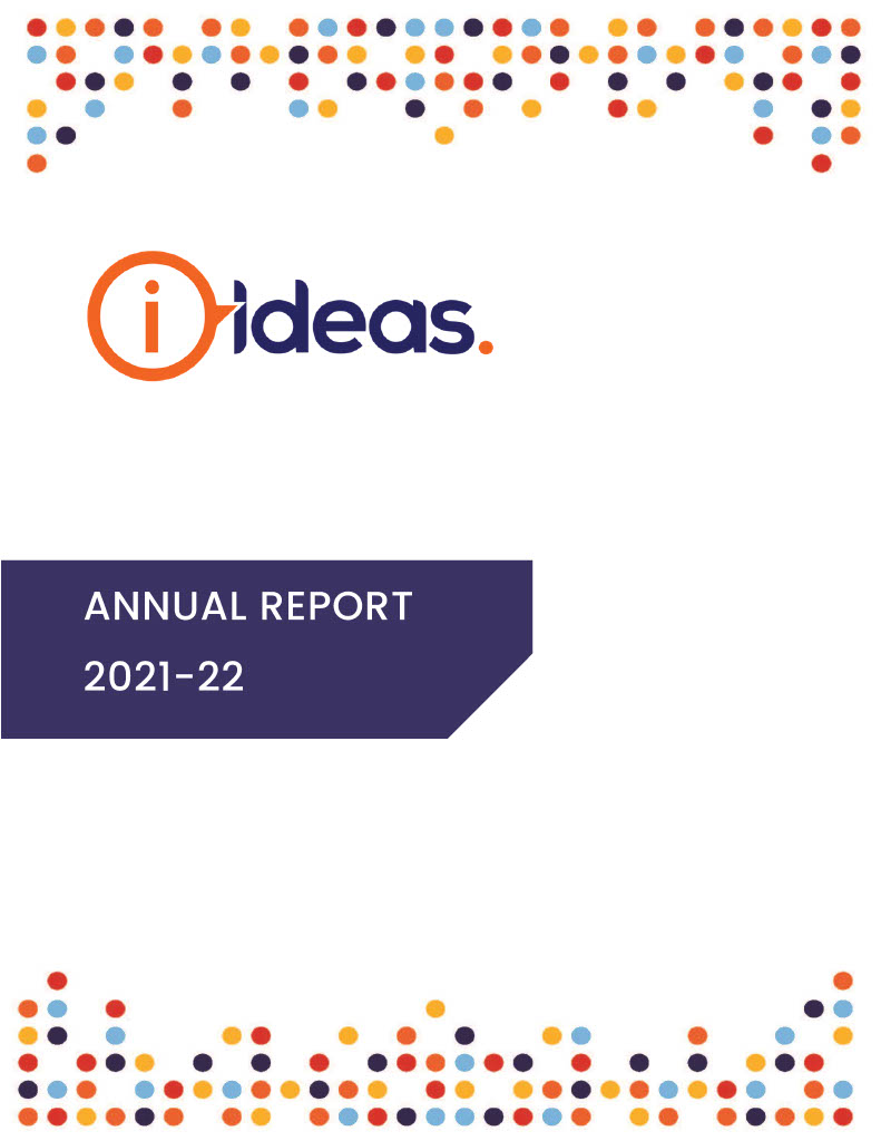 IDEAS Annual Report 2021-22 Cover