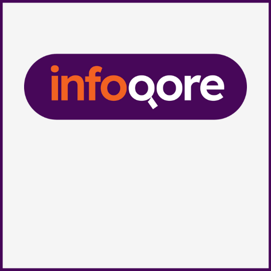 Infoqore logo.