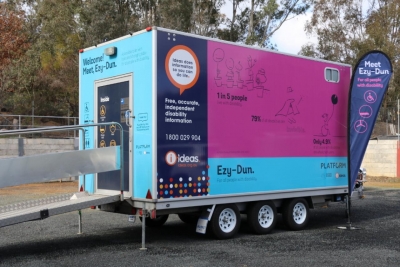 Ezy-Dun portable accessible bathroom