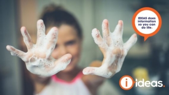 soapy hands