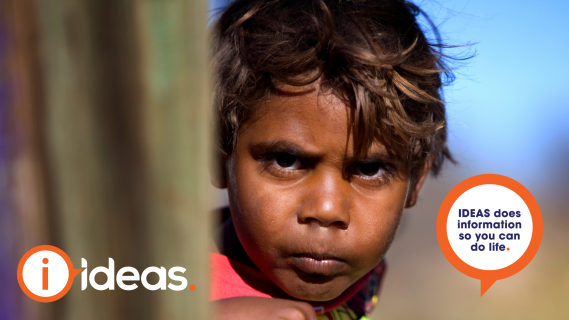 young Indigenous boy looking sad