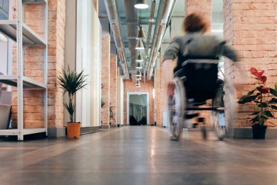 Hand hygiene for wheelchair users