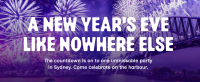 A new year's eve like nowhere else.