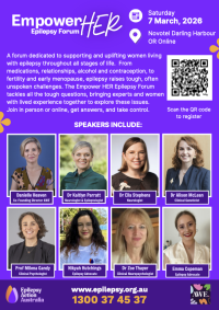 2026 EmpowerHER Poster - Showcasing the speaker line up