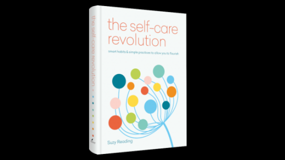 A view of the book cover and Spine for "The Self Care Revolution" by Suzy Reading