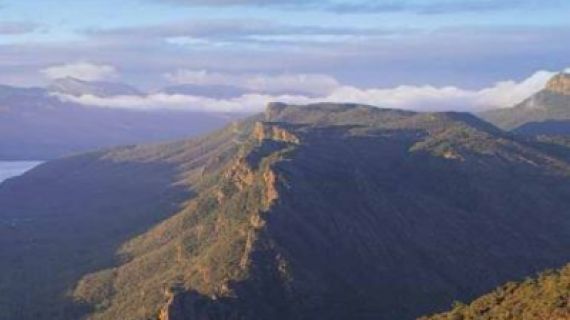 Picture overlooking mountains