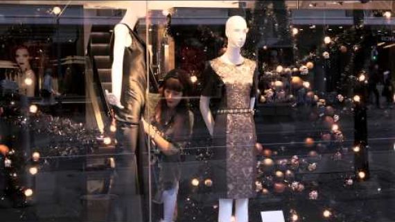 Fashion shop window