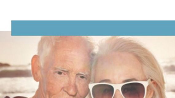 Elderly Couple taking a selfie at the beach