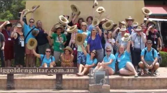 Group of people at a music festival