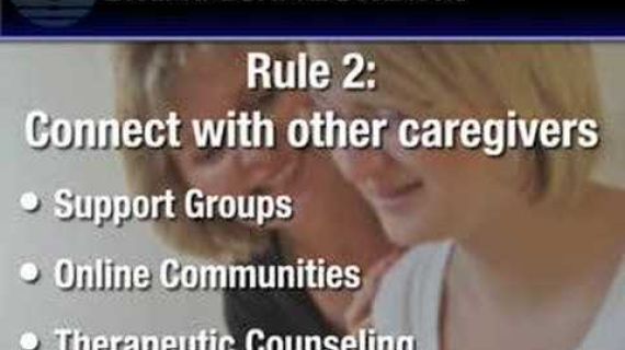 Carer with patient