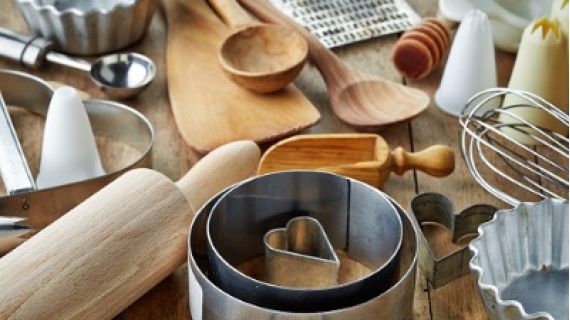 A selection of kitchen utensils