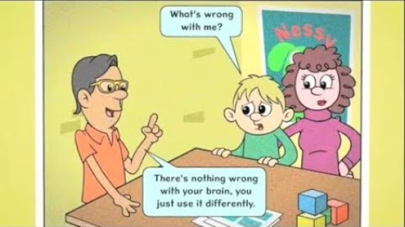 Cartoon image of 3 people