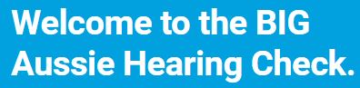 Big Aussie Hearing Check