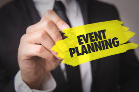 Event planning text with Yellow highlight